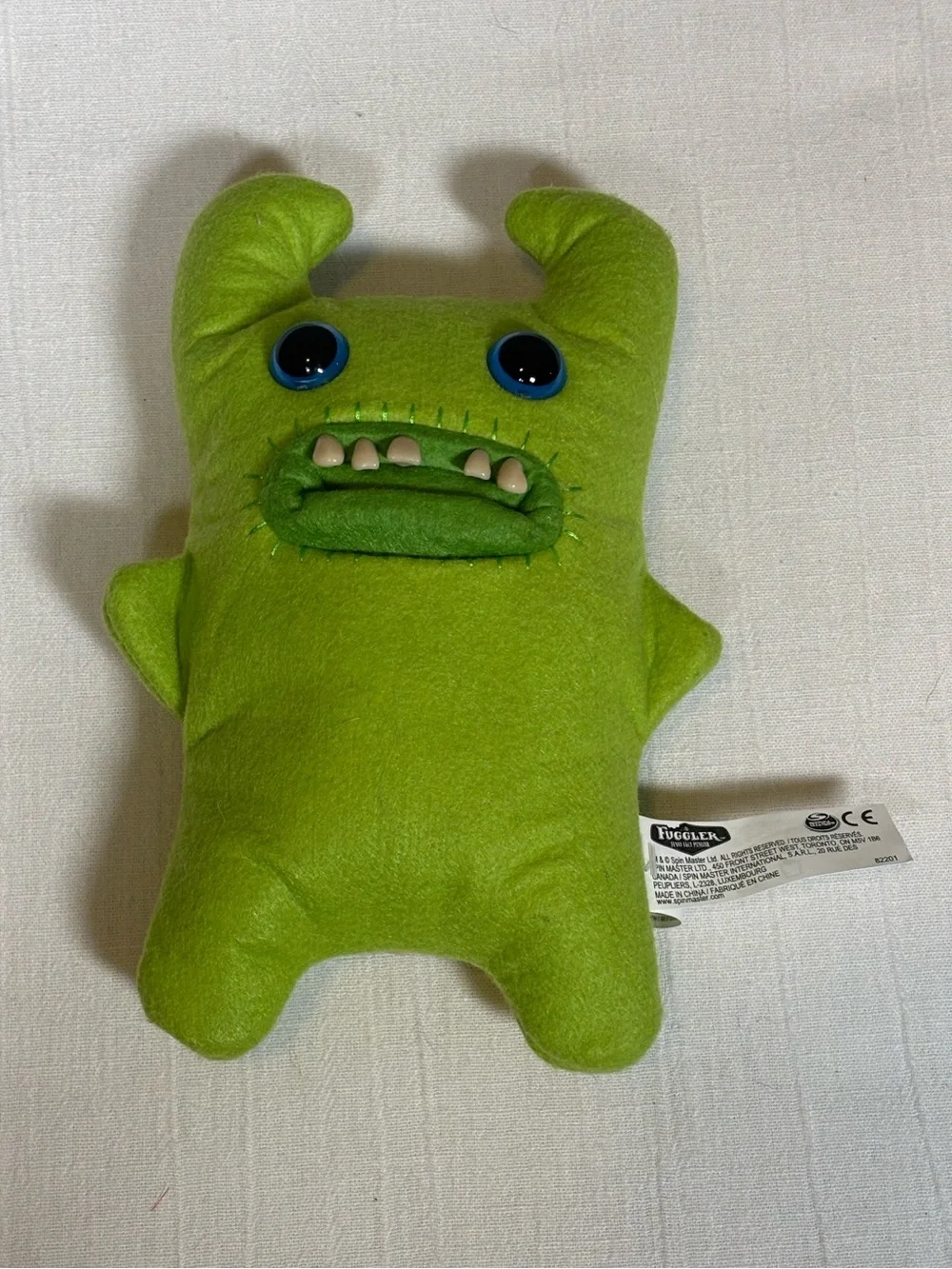 Fuggler Doll Funny Ugly Monster Plush Sir Horns A Lot & Cod Father